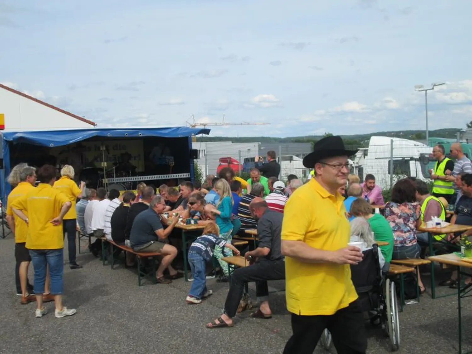 Truckerfest auf der A8 Shell-Autohof Kirchheim